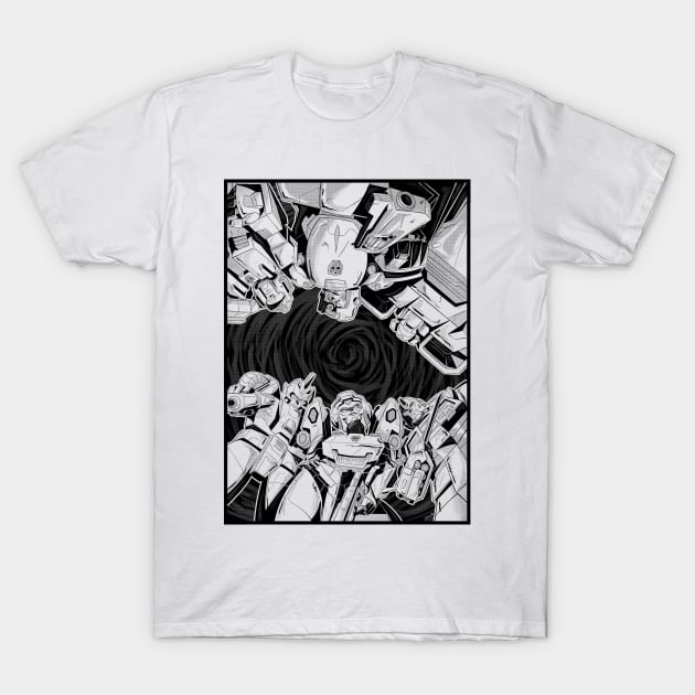 TF - Wreckers (transparent background) T-Shirt by DEADBUNNEH